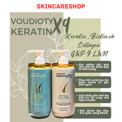Voudioty Keratin X9 Biotin & Collagen 1000ml