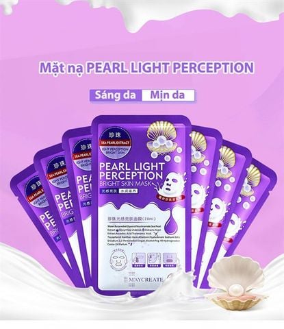 Mặt Nạ Maycreate Pearl Light Perception Bright Skin