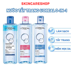 Nước tẩy trang đa năng 3-in-1 L'Oreal Paris Micellar kiềm dầu