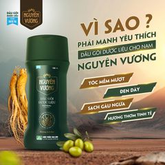 Gội nguyên vương Herbal Shampoo 180ml