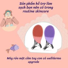 Máy Rửa Mặt Thông Minh WellDerma Cleansing Fish (Mẫu Mới)
