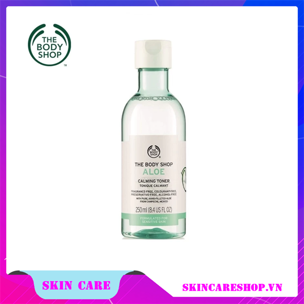 Nước hoa hồng The Body Shop Aloe Calming Toner 250ml