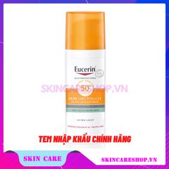 Kem chống nắng Eucerin Sun Dry Touch Acne Oil Control SPF50+ 50ml