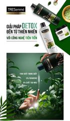 Bộ gội xả TRESemmé Salon Detox (640g + 620g)