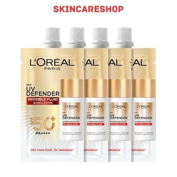Combo 05 gói L'oreal chống nắng Loreal 5.5ml