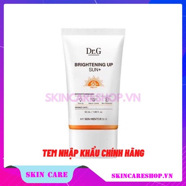 Kem Chống Nắng Nâng Tone Da Dr.G Brightening Up Sun SPF50+ 50ml