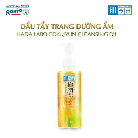 Dầu Tẩy Trang Hada Labo Gokujyun Cleansing Oil 200ml