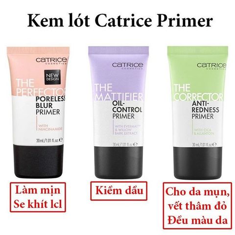 Kem Lót Catrice The Perfector Poreless Blur Primer 30ml