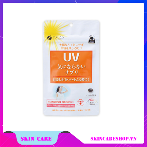 Viên uống chống nắng UV Fine Japan Nhật Bản giảm thâm nám 30 viên