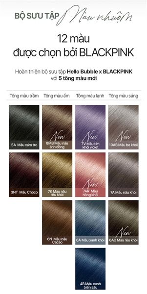 Thuốc Nhuộm Tóc Mise En Scène Hello Bubble Sahara 30ml