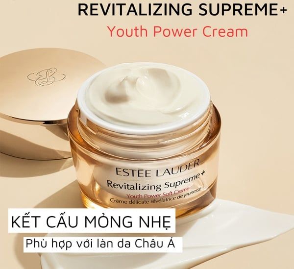 Kem Dưỡng Chống Lão Hóa Estee Lauder Revitalizing Supreme + Youth Power Soft Creme