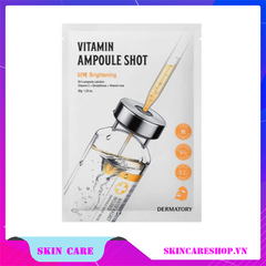 Mặt Nạ Dermatory Vitamin Ampoule Shot Brightening