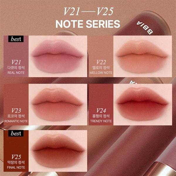 Son Kem Lì Bbia Last Velvet Lip Tint