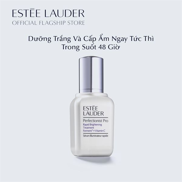 Tinh chất dưỡng trắng hồng và khắc phục sạm nám Estee Lauder Perfectionist Pro Rapid Brightening Treatment with Ferment3 + Vitamin C