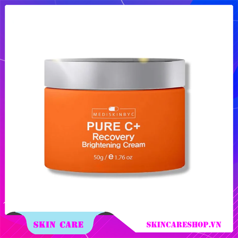 Kem dưỡng trắng da MediskinbyC Pure C+ Recovery Brightening Cream 50g