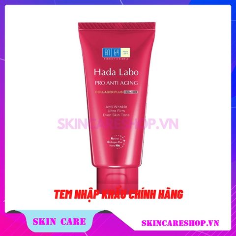 Kem Rửa Mặt Hada Labo Pro Anti Aging 80g