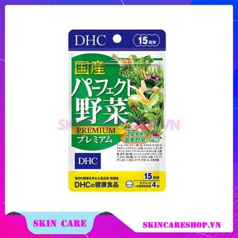 Viên Uống Rau Củ DHC Perfect Vegetable Premium Japanese Harvest (Tem nhập khẩu)