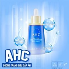 Tinh Chất Cấp Ẩm, Làm Sáng Da AHC Capture Solution Signature Moist Ampoule 50ml
