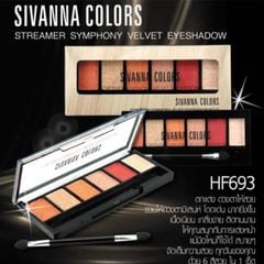 Bảng phấn mắt Sivanna Colors Streamer Symphony Velvet Eyeshadow