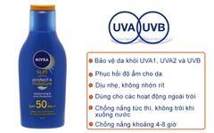 Sữa Chống Nắng Và Dưỡng Ẩm Da Toàn Thân Nivea Sun Protect & Moisture SPF50+ PA++++ 50ml