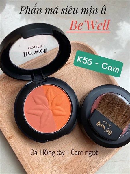 Phấn Má Hồng Be'well Matte Color Blusher