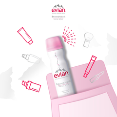 Xịt Khoáng Evian Brumisateur Natural Mineral Water Facial Spray