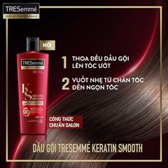 Bộ Gội Xả TRESemme Keratin Smooth Giúp Tóc Suôn Mượt