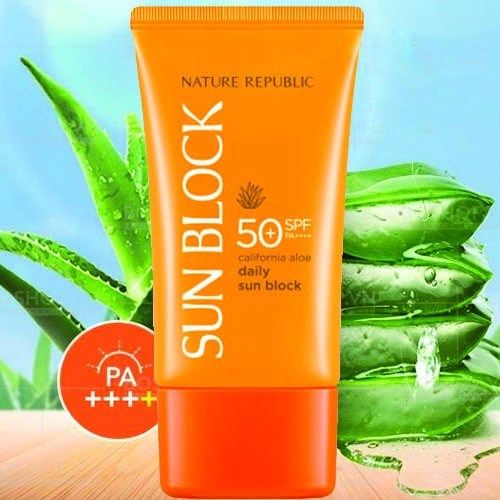 Kem chống nắng Nature Republic Sun Block California Aloe SPF50/PA++++ 57ml