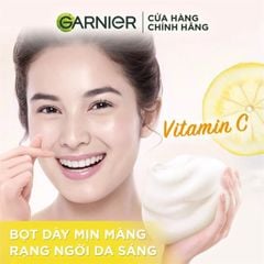 Sữa Rửa Mặt Garnier Light Complete Vitamin C Whip Foam 100ml