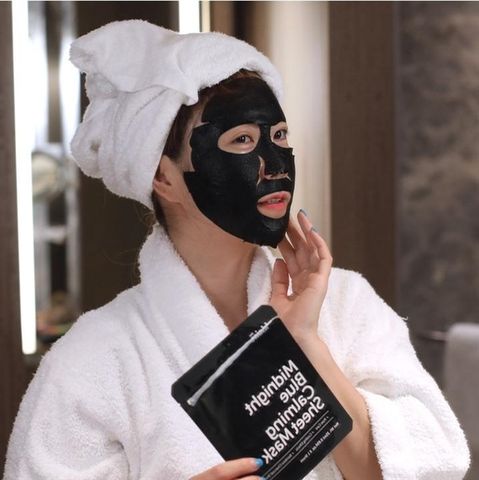 Mặt Nạ Dear Klairs Dưỡng Ẩm Và Phục Hồi Da Midnight Blue Calming Sheet Mask 25ml