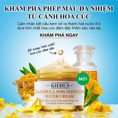 Kem Dưỡng Dịu Da Kiehl's Calendula Serum-Infused Water Cream 7ml