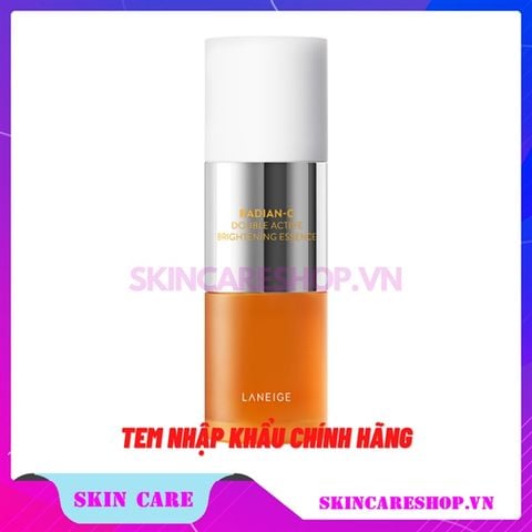 Tinh Chất Phục Hồi và Dưỡng Sáng Da Chuyên Sâu Laneige Radian-C Double Active Brightening Essence 30g