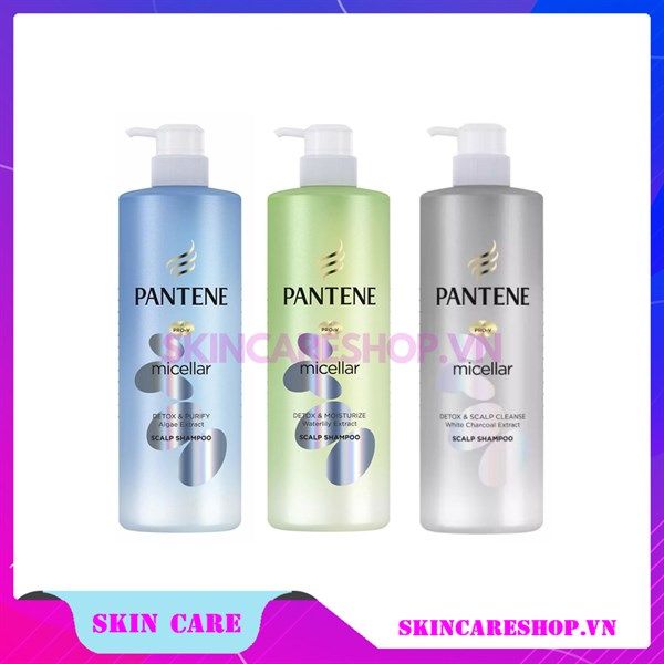 Dầu Gội PANTENE Pro-V Micellar Scalp Shampoo 530ml
