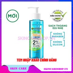 Gel Rửa Mặt Garnier Bright Complete Anti-Acne Cleansing Gel 120ml