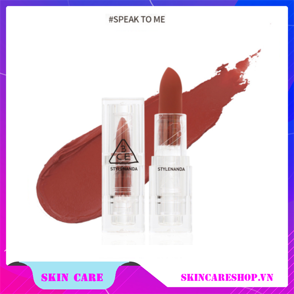 Son Thỏi 3CE Soft Matte Lipstick Clear Layer Edition