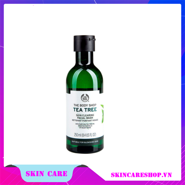 Sữa Rửa Mặt The Body Shop Tràm Trà Cho Da Dầu Mụn 250ml