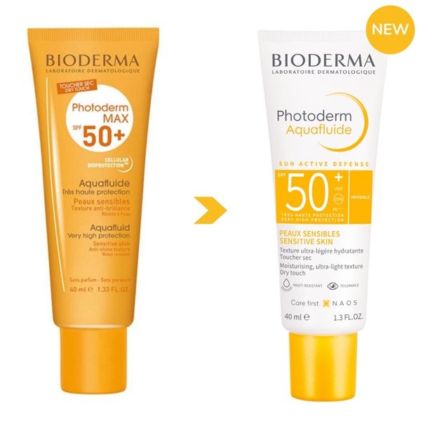 Kem chống nắng giảm bóng nhờn Bioderma Photoderm Aquafluide SPF50+ Claire 40ml