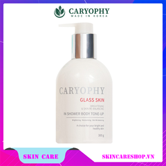 Kem dưỡng trắng body Caryophy Glass Skin In Shower Body Tone Up Cream