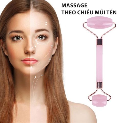 Thanh lăn massage mặt 2 đầu Okame Facial Massaging Roller