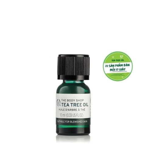 Tinh Dầu Tràm Trà Cho Da Mụn The Body Shop Tea Tree Oil 10ml