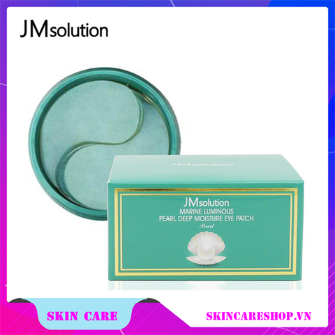 Mặt Nạ Giảm Thâm Quầng Mắt Ngọc Trai JMSolution Marine Luminous Pearl Deep Moisture Mask 90g/60pcs