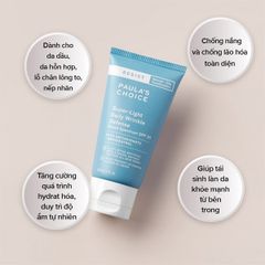 Kem Chống Nắng Dưỡng Ngày Siêu Nhẹ Paula’s Choice Resist Super-Light Wrinkle Defense SPF 30 15ml