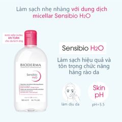 Nước Tẩy Trang Bioderma Sébium H2O 500ml