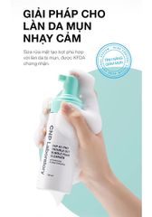 Sữa rửa mặt cho da mụn nhạy cảm CNP AC Pro Bubble Foam Cleanser 150ml