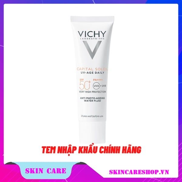 Gel Chống Nắng Vichy Anti Photo-Ageing Water Fluid 15ml