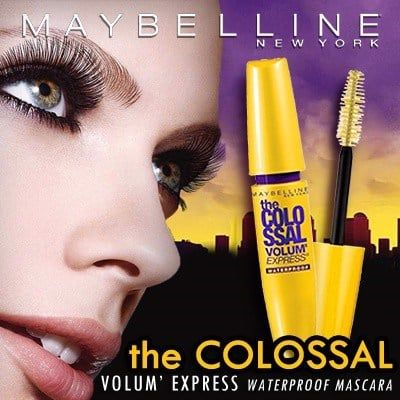Mascara Maybelline The Colossal Volum Express Làm Dày Mi 10 Lần (9.2ml)