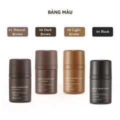Che khuyết điểm tóc The Face Shop Quick Hair Puff 7g - 02 Dark Brown
