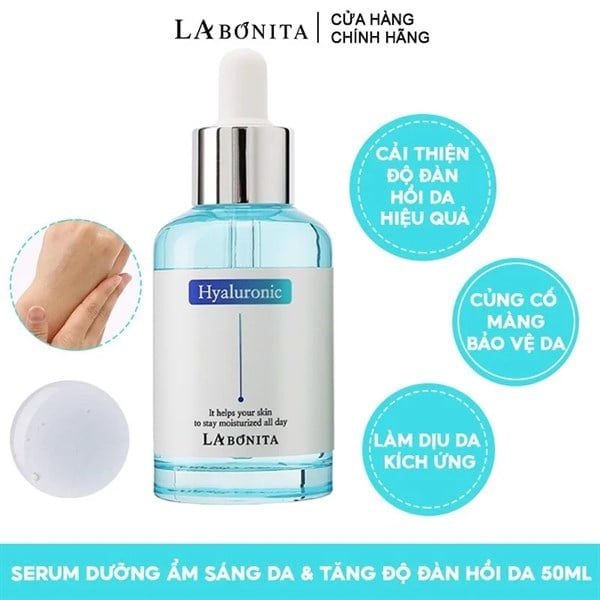 Serum Dưỡng Ẩm Phục Hồi Da Labonita Vital Hyaluronic Acid 50ml