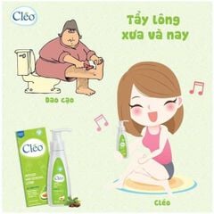Gel làm dịu da sau tẩy lông Cleo - Giúp chậm mọc lông