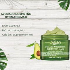 Mặt Nạ Bơ Kiehl’s Avocado Nourishing Hydration Mask